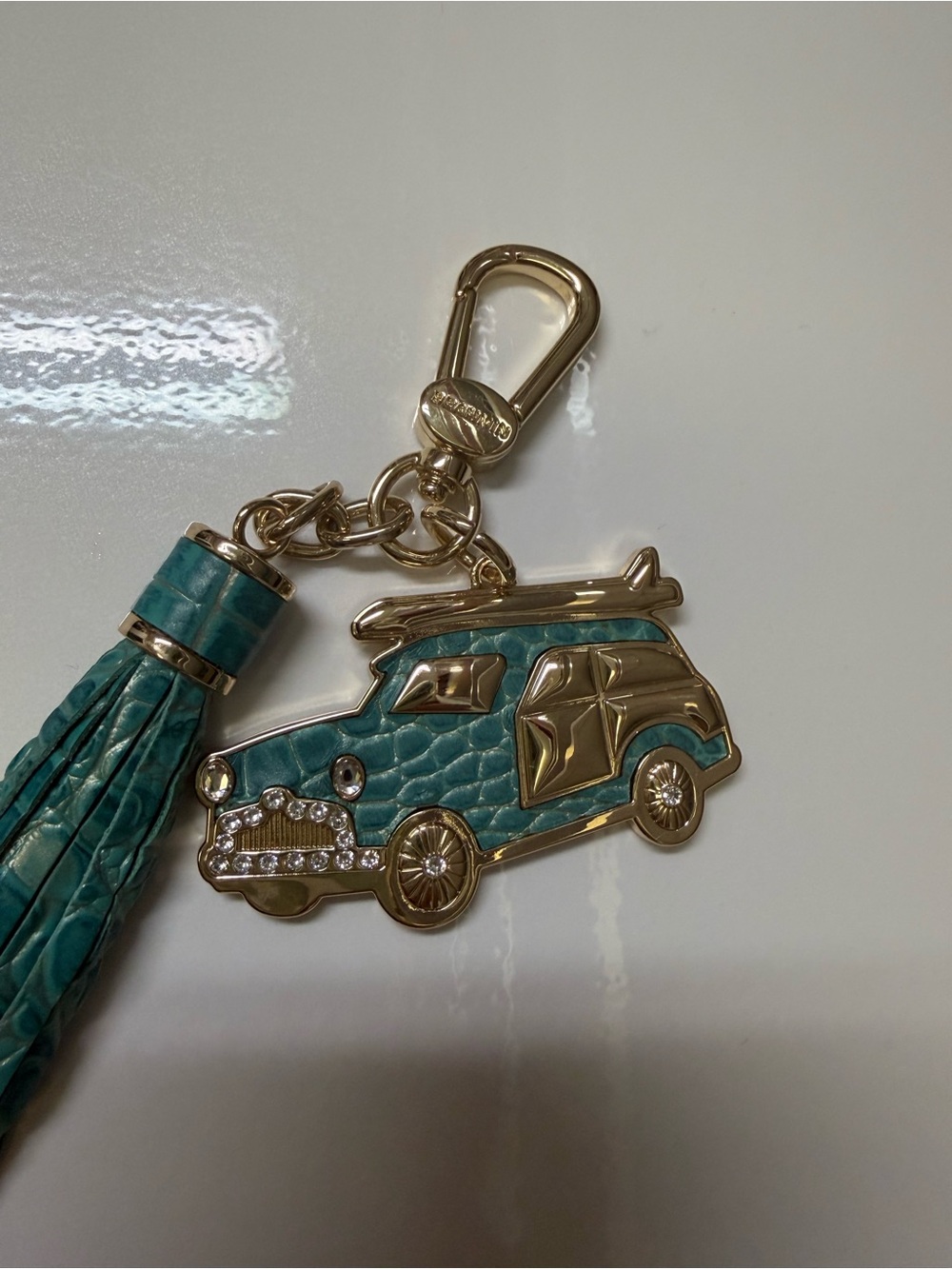 Brahmin Copa Charm Tassel NWOT - Picture 3 of 4